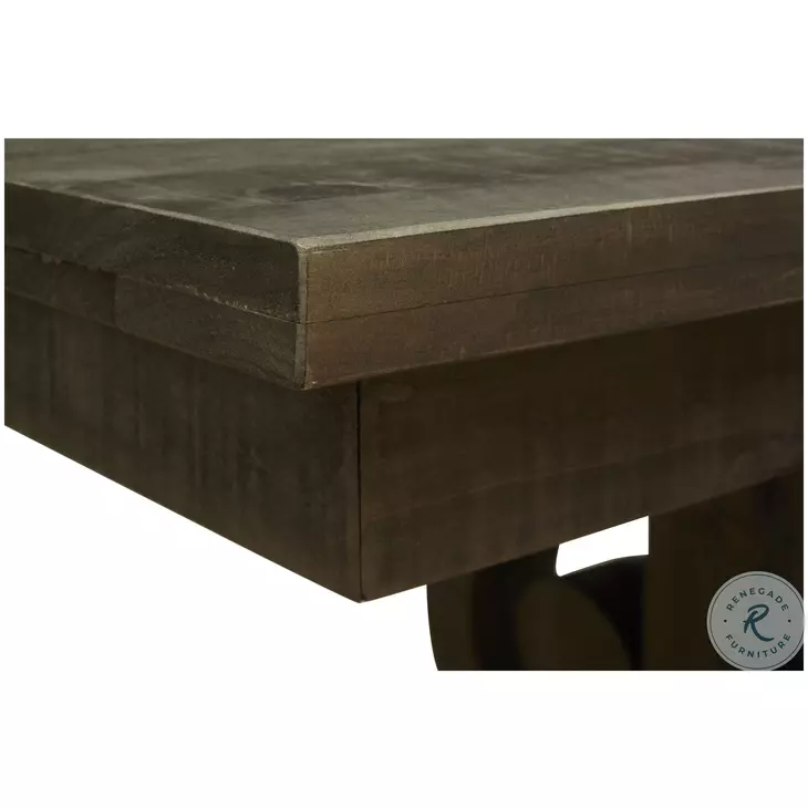 Bellamy Peppercorn Rectangular Extendable Dining Table From Home