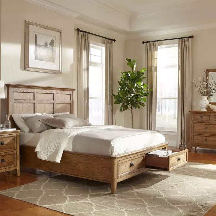 Alta Brushed Ash 7 Drawer Dresser