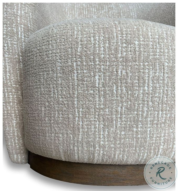 Thornevale Sand Dollar Swivel Accent Chair
