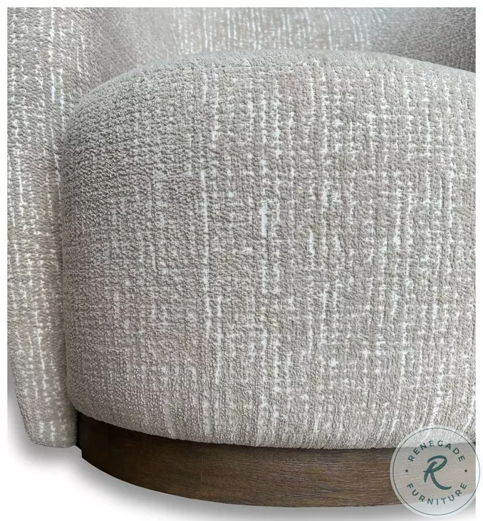 Thornevale Sand Dollar Swivel Accent Chair
