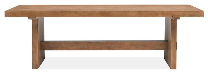 Fernholt Belgian Wheat 96" Rectangular Dining Table