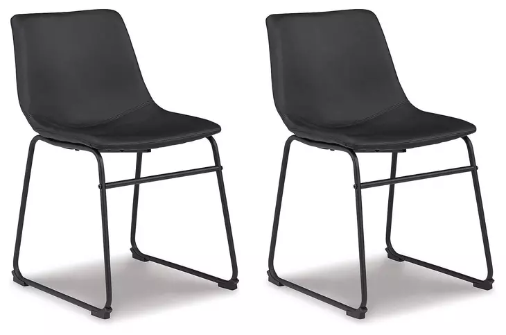 Centiar Black Dining Chair Set Of 2