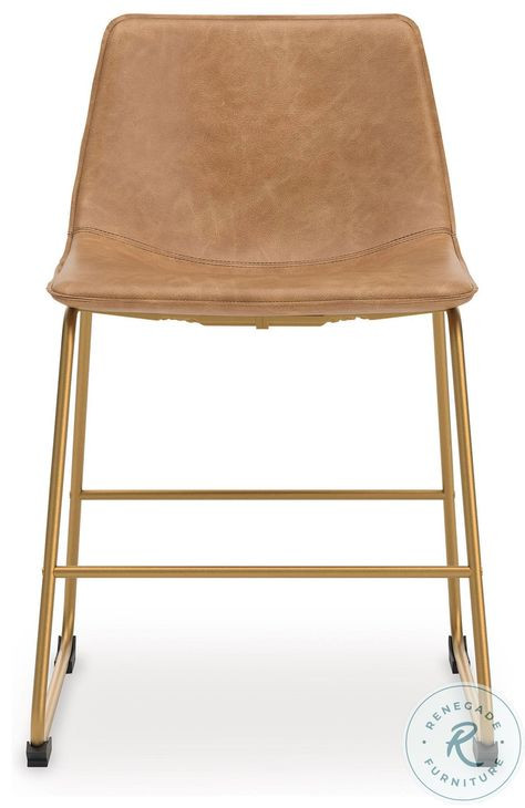 Crandox Toast And Gold Dining Chair