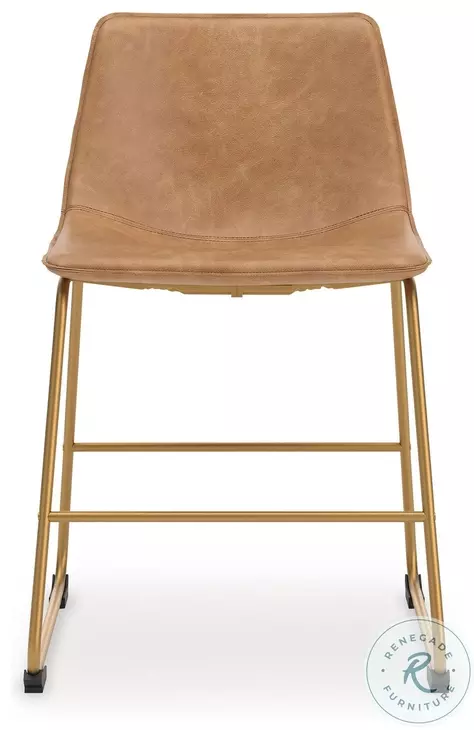 Crandox Toast And Gold Dining Chair