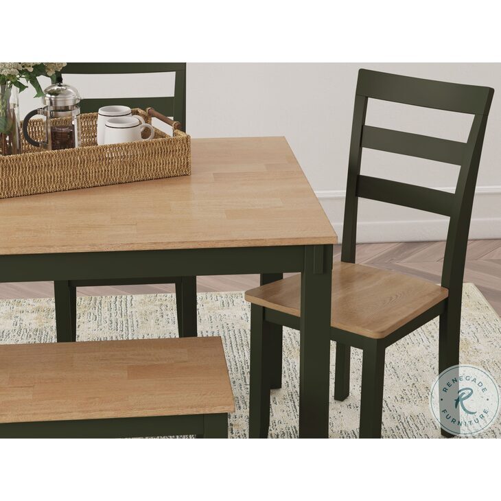 Gesthaven Natural And Green 6 Piece Dining Set From Ashley Furniture ...