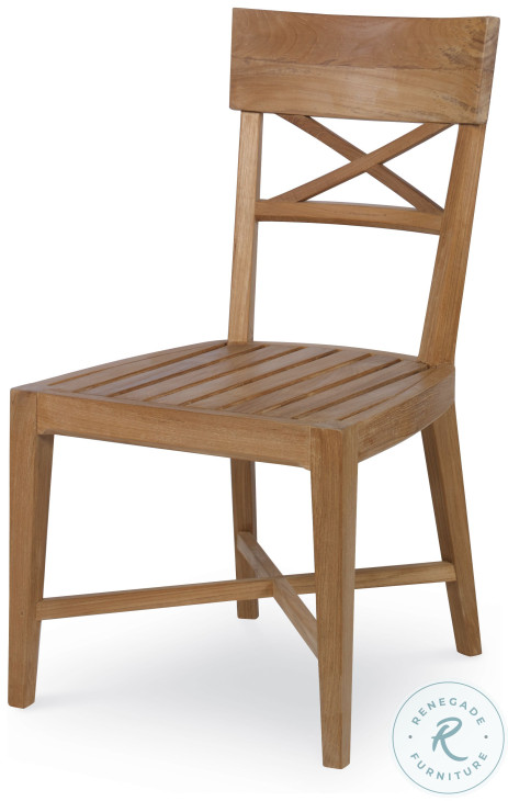 West Bay (D43) Natural Teak Dining Side Chair