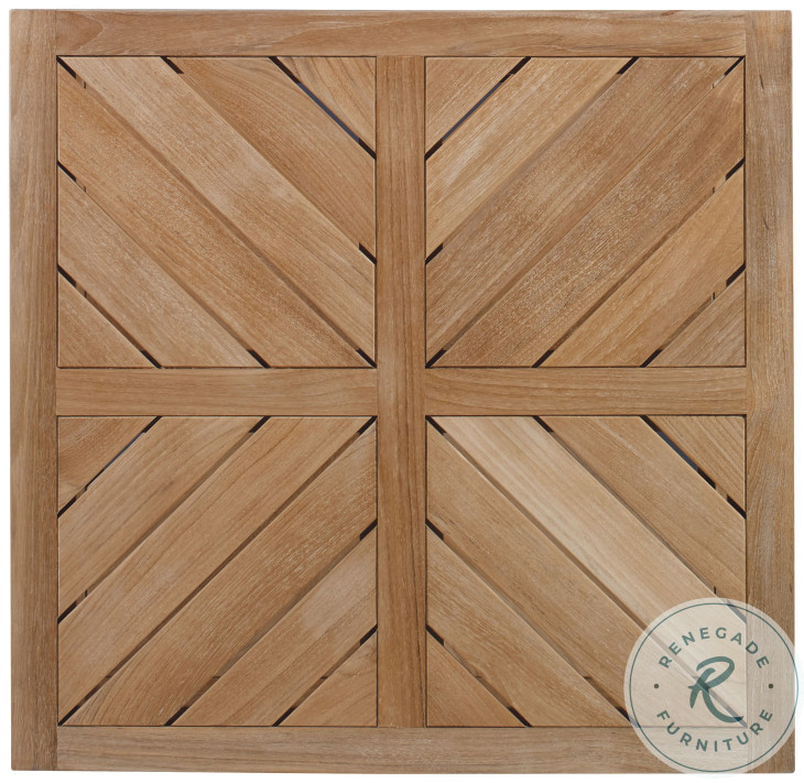 West Bay (D43) Natural Teak Side Table