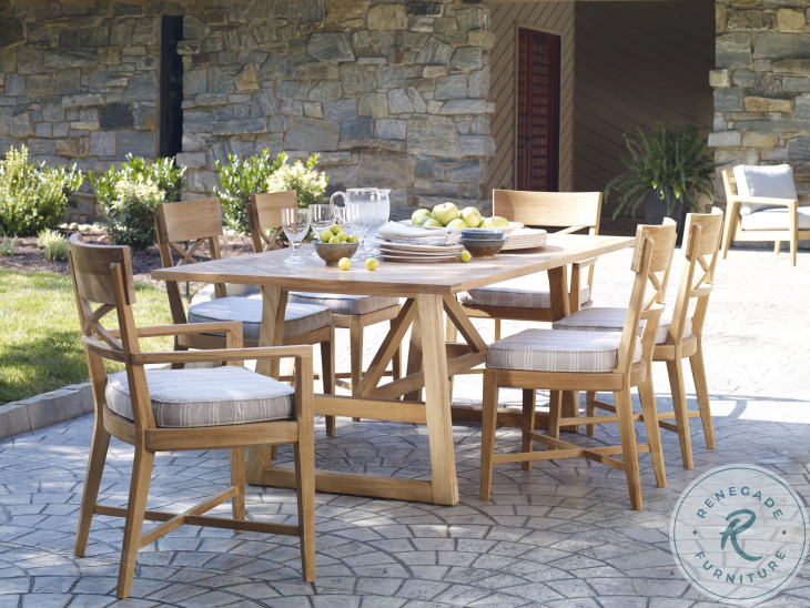 West Bay (D43) Natural Teak Dining Side Chair