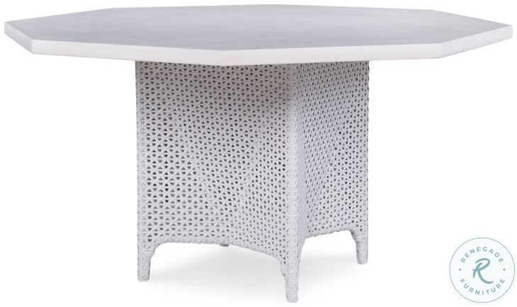 Tangier Chalk 54" Octagonal Dining Table