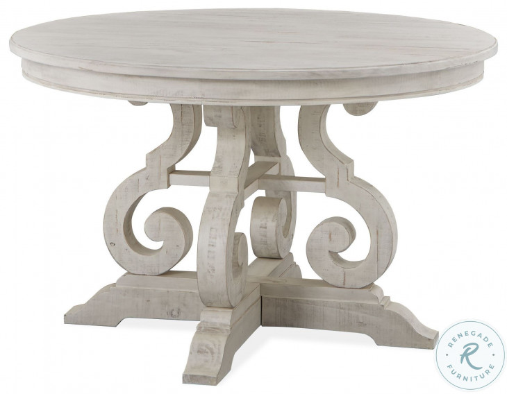 Bronwyn Chalk White 48" Round Dining Table from Magnussen Home ...