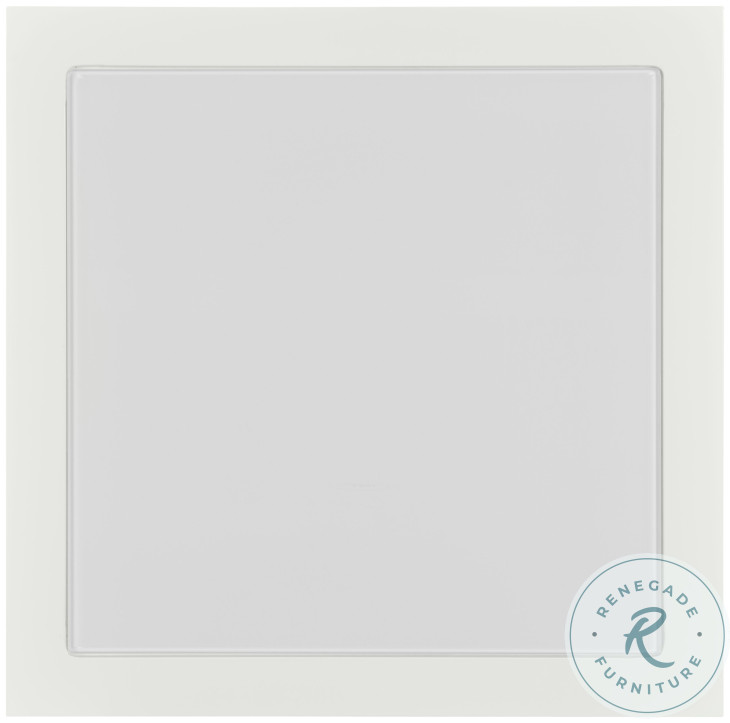 Sail White Square Side Table