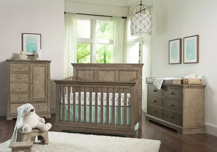 Hanley Cashew 5 Drawer Chifferobe