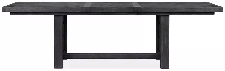Plum Creek Ravenwood Black 104" Extendable Rectangular Dining Table