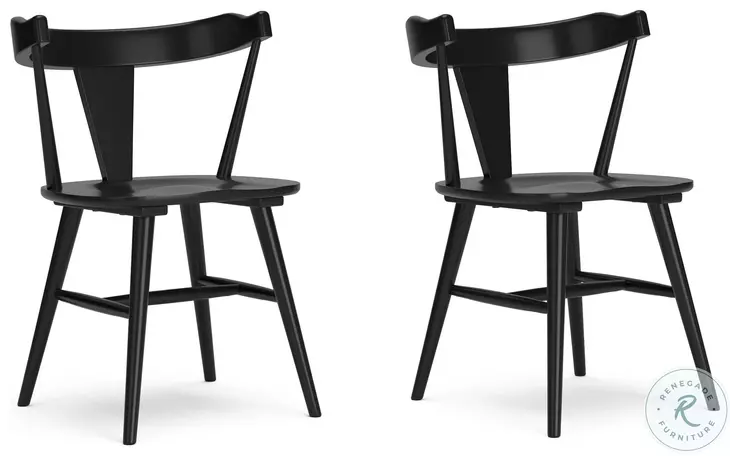 Gretlynn Black Side Chair Set Of 2