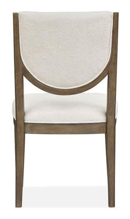 Westbourne White Upholstered Side Chair Set of 2