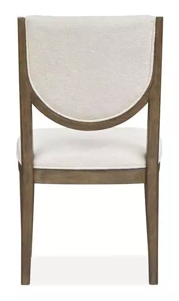 Westbourne White Upholstered Side Chair Set of 2