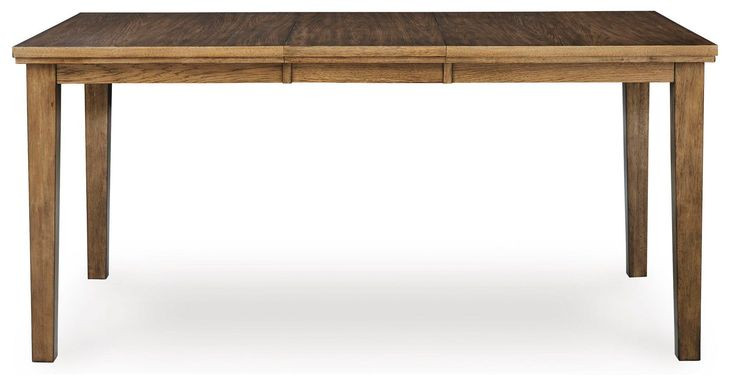 Vallister Light Brown 78" Extendable Rectangular Counter Height Dining Table