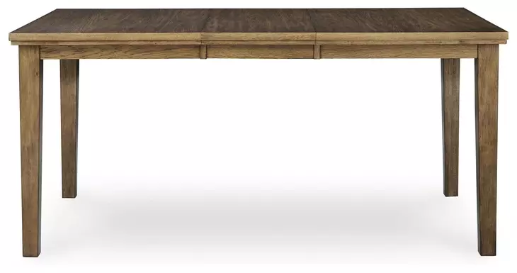 Broxtyn Light Brown 78" Extendable Rectangular Counter Height Dining Table