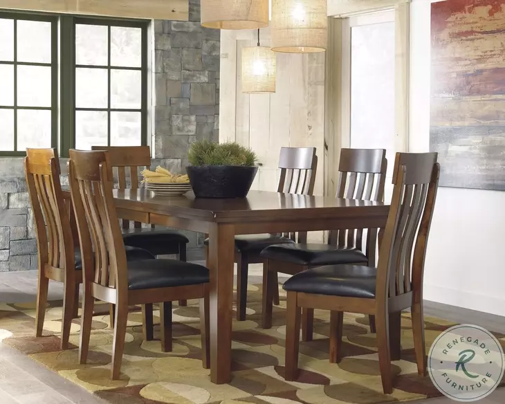 Ralene Rectangular Extendable Dining Room Set from Ashley (D594-35