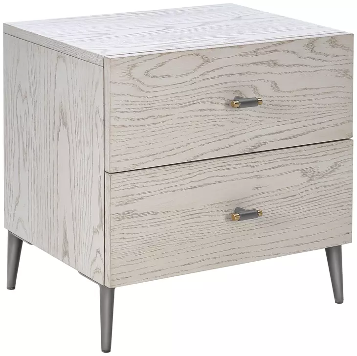 Zest Light Oak Platform Bedroom Set
