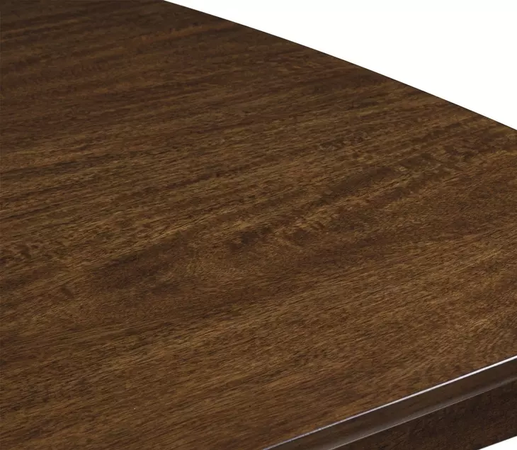 Lyncott Brown 35" Triangular Dining Table