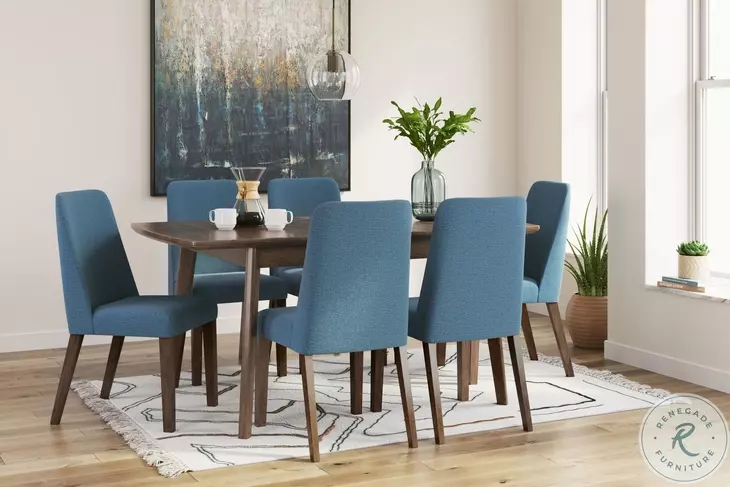 Lyncott Blue Dining Chair Set of 2 From Ashley Furniture