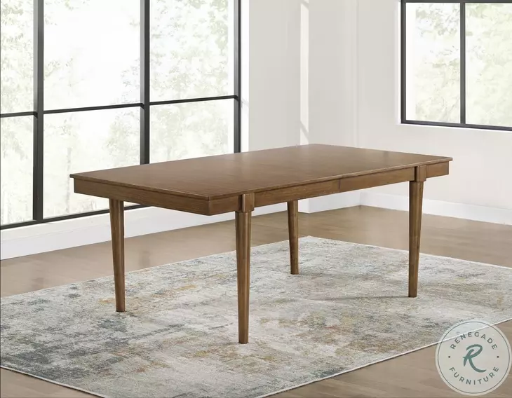 Lyncott Medium Brown Extendable Dining Table
