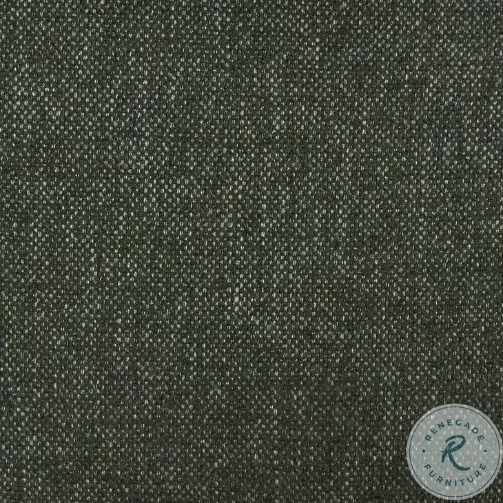 Tiara Forest Green Performance Basketweave Fabric Dining Chair