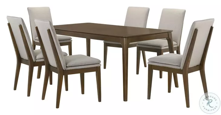 Maggie Walnut Dining Table From New Classic | Coleman Furniture