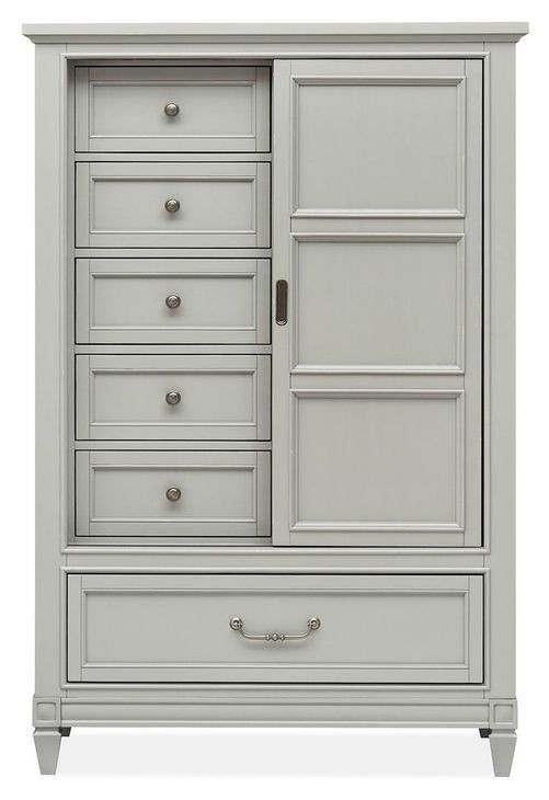 Glenbrook Pebble 6 Drawer Door Chest