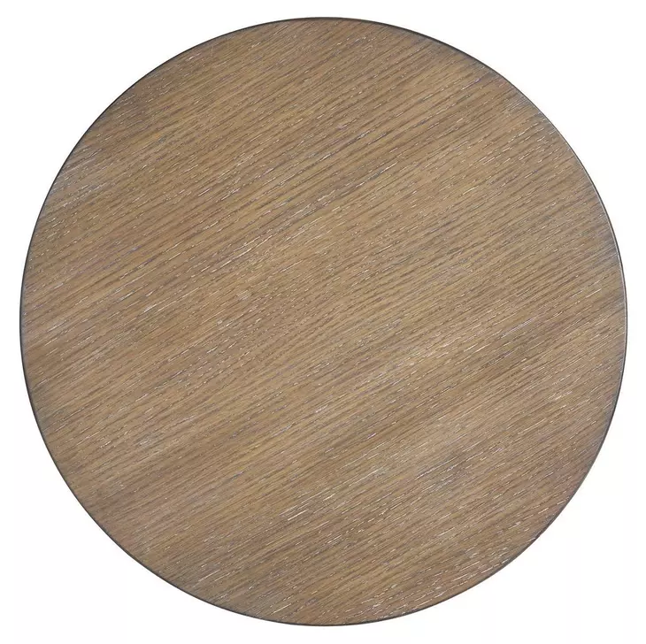 Lansbury Antique Wheat Round Accent End Table