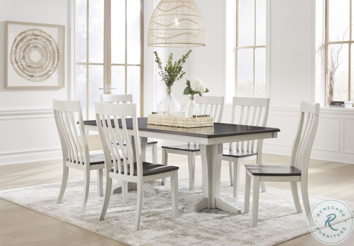 Darborn Gray And Brown Dining Room Set from Ashley Furniture Coleman