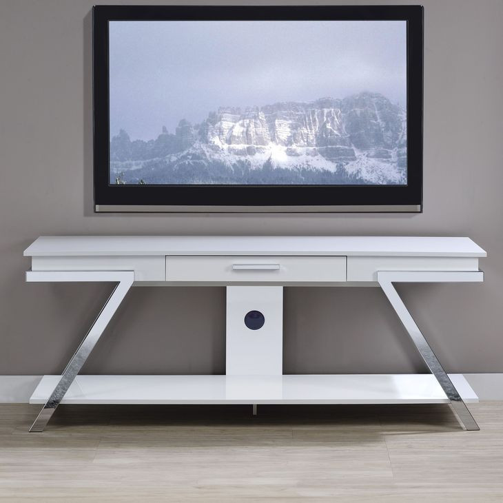 Zena White 60" TV Stand
