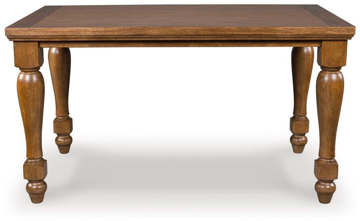 Chadworth Brown 66" Rectangular Counter Height Dining Table