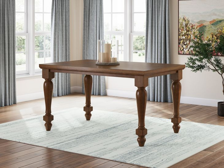 Chadworth Brown 66" Rectangular Counter Height Dining Table