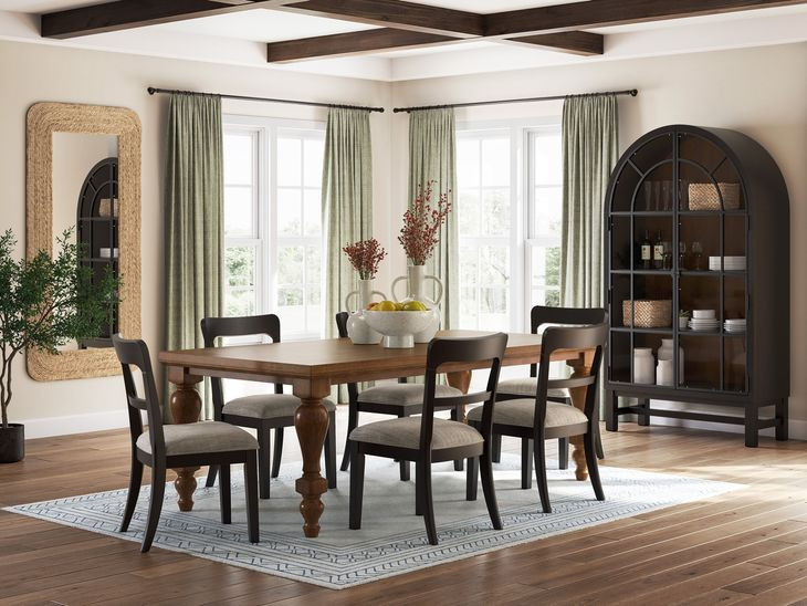 Chadworth Brown 86" Rectangular Dining Table