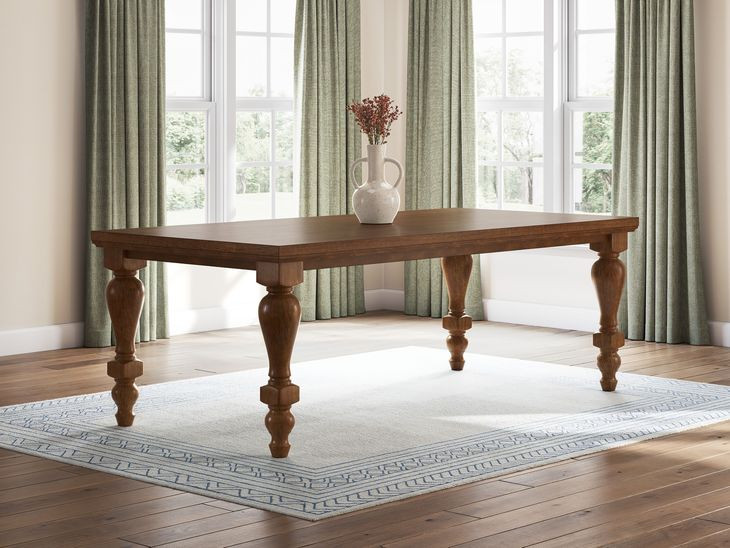 Chadworth Brown 86" Rectangular Dining Table