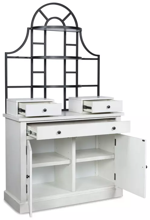 Chadworth White Round Dining Room Set