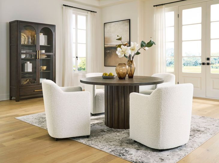Brillynd Burnished Brown 54" Round Dining Table