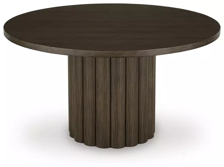 Darimore Burnished Brown 54" Round Dining Table