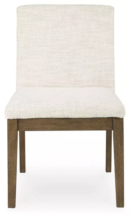 Marxmore Beige Upholstered Dining Side Chair Set of 2