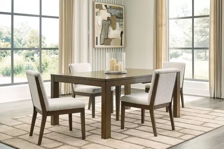 Marxmore Brown 106" Extendable Rectangular Dining Table