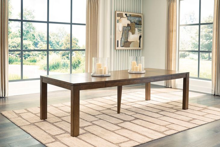 Marxmore Brown 106" Extendable Rectangular Dining Table