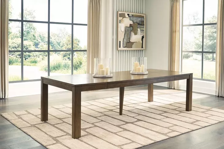 Marxmore Brown 106" Extendable Rectangular Dining Table