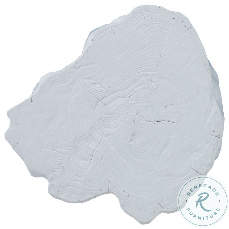 Complements White Outdoor 12" Side Table