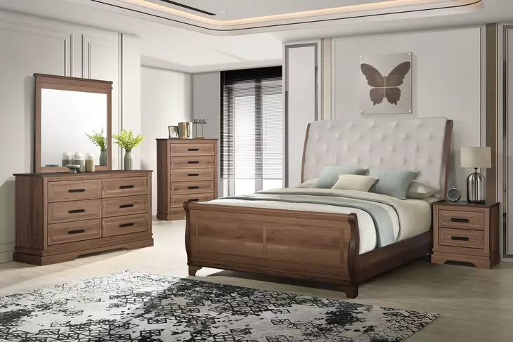 Coventry Hall Upholstered Sleigh Bedroom Set