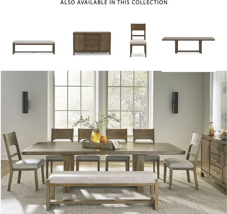 Cabalynn Light Brown Dining Server