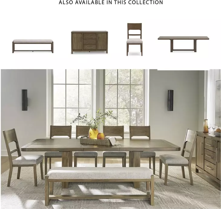 Cabalynn Light Brown Dining Server