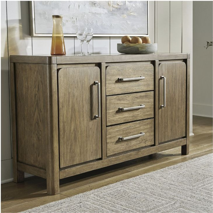 Cabalynn Light Brown Dining Server
