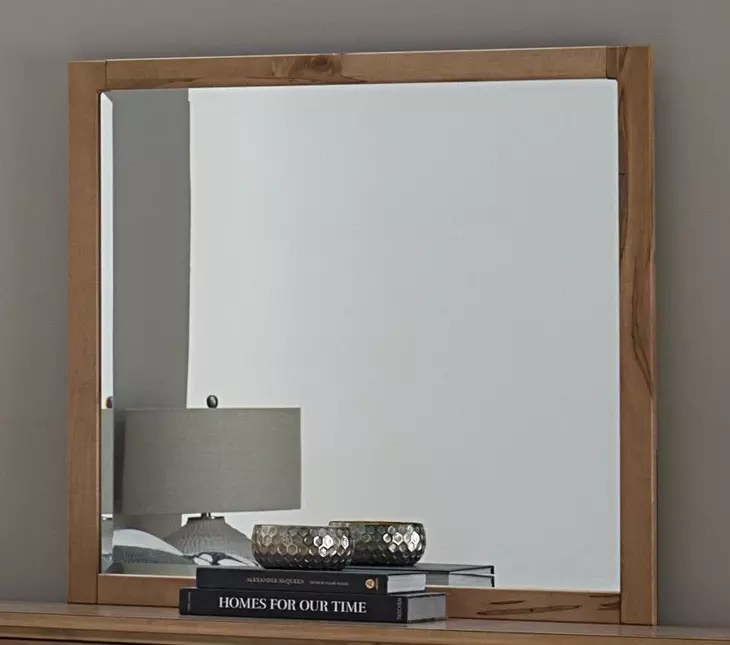 Nordhaven Clear Maple Poster Bedroom Set